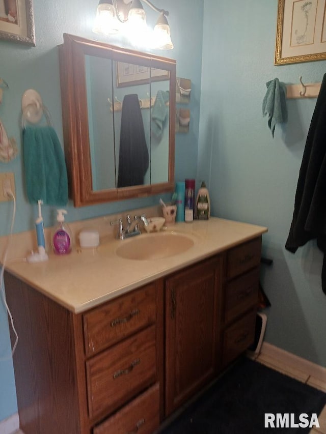2623 Kk Rd, Waterloo, IL 62298 - bathroom featuring vanity