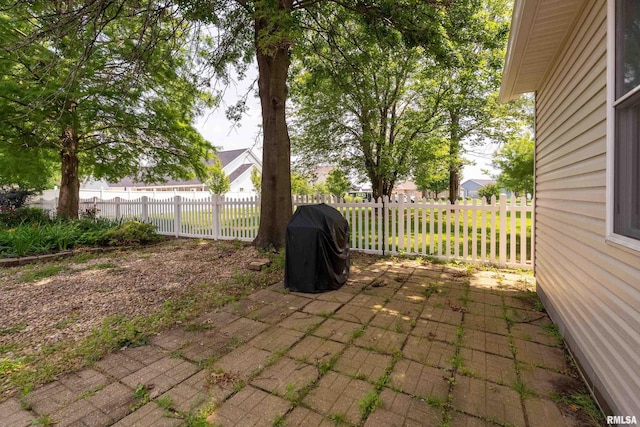 1803 N Dawn Dr, Marion, IL 62959 - view of patio / terrace featuring area for grilling