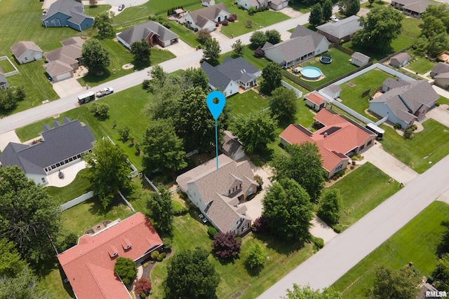 1803 N Dawn Dr, Marion, IL 62959 - aerial view of residential area
