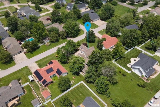 1803 N Dawn Dr, Marion, IL 62959 - aerial view of property's location with nearby suburban area