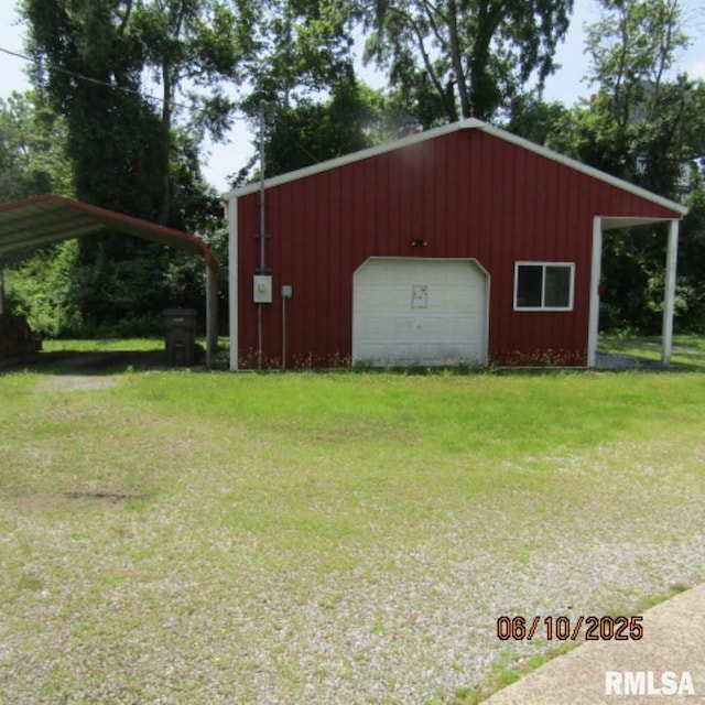 632 N Pershing St, Energy, IL 62933 - view of outdoor structure