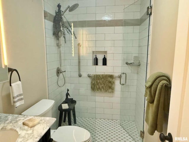 2223 N Ave, Metropolis, IL 62960 - full bath with vanity and a stall shower