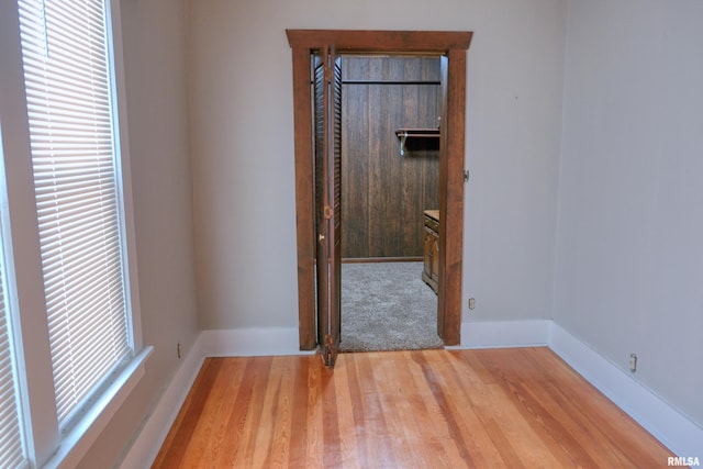 2036 Spruce St, Murphysboro, IL 62966 - empty room with wood finished floors and baseboards