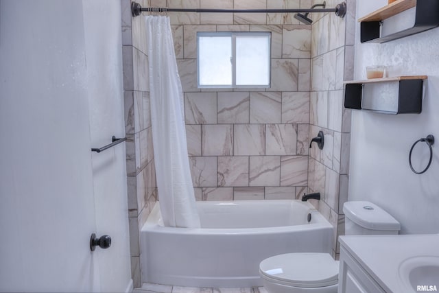 2036 Spruce St, Murphysboro, IL 62966 - bathroom featuring vanity and shower / bathtub combination with curtain