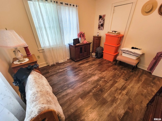 511 W 4th St, Flora, IL 62839 - interior space with wood finished floors and plenty of natural light
