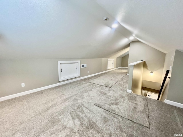 314 W 12th St, Metropolis, IL 62960 - additional living space with carpet and lofted ceiling