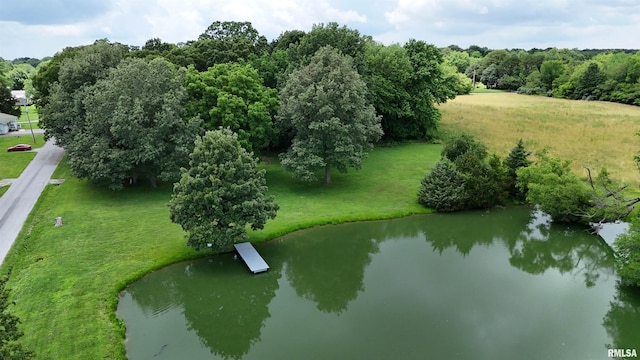 9596 Fox Hunters Rd, Benton, IL 62812 - aerial view of a nearby body of water