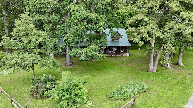 9596 Fox Hunters Rd, Benton, IL 62812 - aerial view of property's location