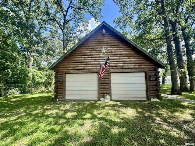 9596 Fox Hunters Rd, Benton, IL 62812 - view of detached garage