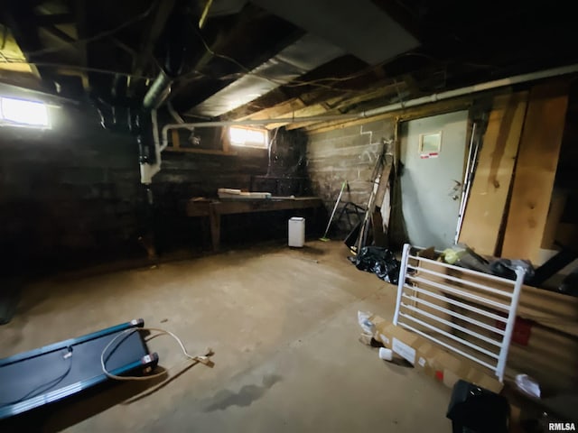 245 W Mcclernand Ave, Shawneetown, IL 62984 - view of basement