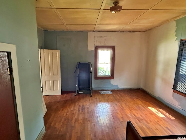 104 E 5th St, Brookport, IL 62910 - spare room featuring hardwood / wood-style flooring