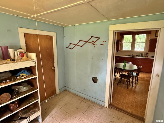 104 E 5th St, Brookport, IL 62910 - interior space with tile patterned floors