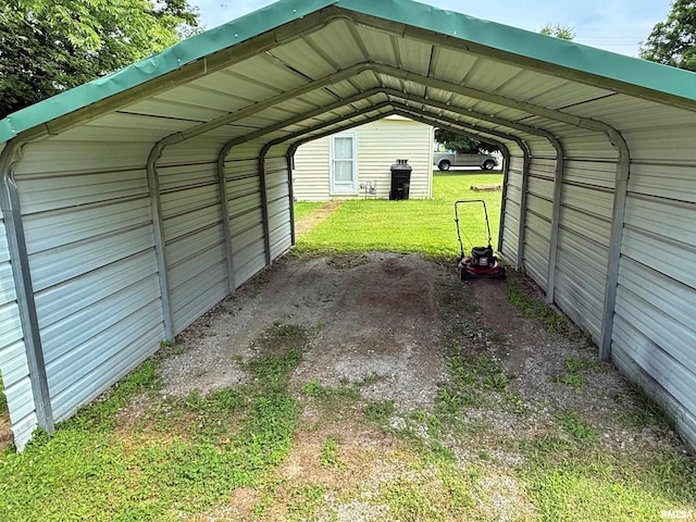 104 E 5th St, Brookport, IL 62910 - view of vehicle parking with a carport