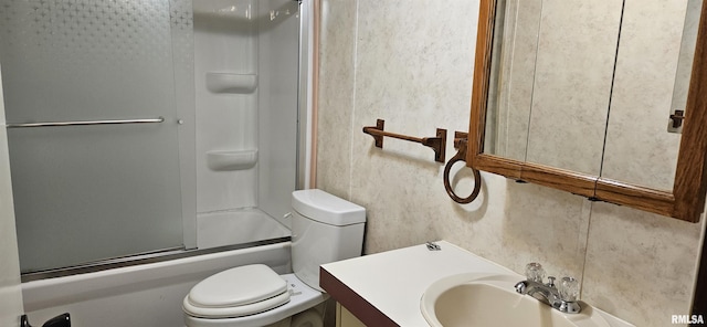 45 Donetta Ln, Creal Springs, IL 62922 - bathroom with vanity and enclosed tub / shower combo