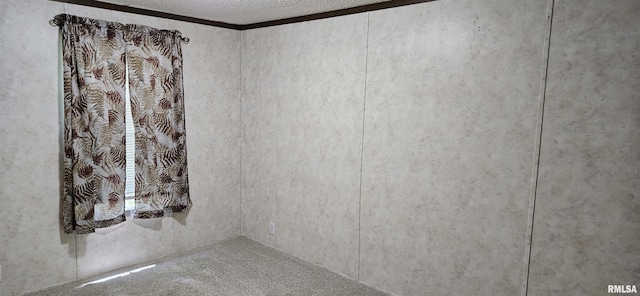 45 Donetta Ln, Creal Springs, IL 62922 - empty room featuring a textured ceiling and carpet floors