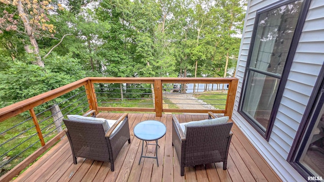 2940 Parrish Rdg, Goreville, IL 62939 - view of deck