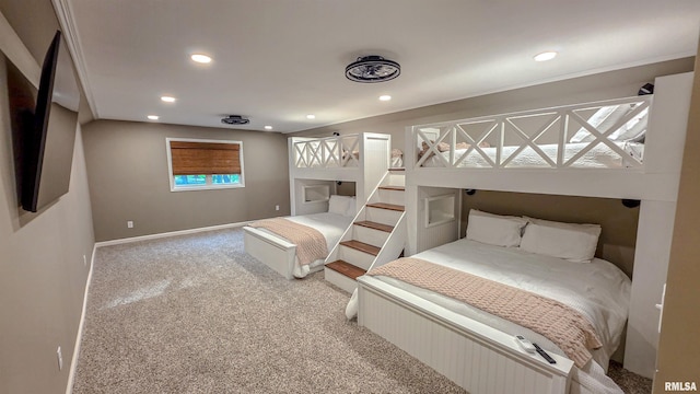 2940 Parrish Rdg, Goreville, IL 62939 - carpeted bedroom featuring recessed lighting and baseboards