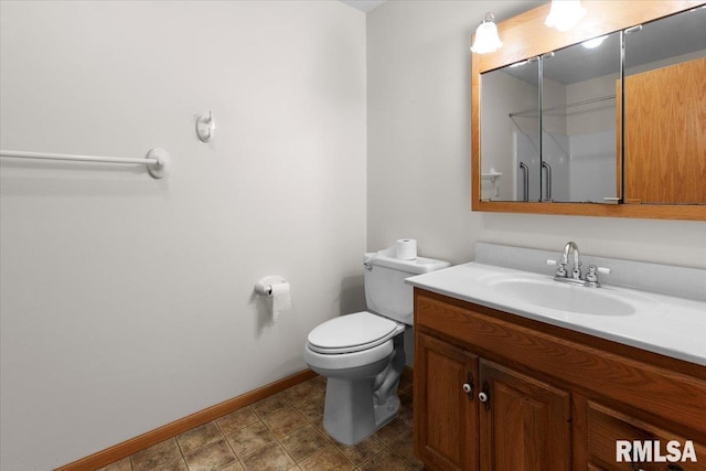 1504 Apache Dr, Marion, IL 62959 - full bath featuring vanity and baseboards
