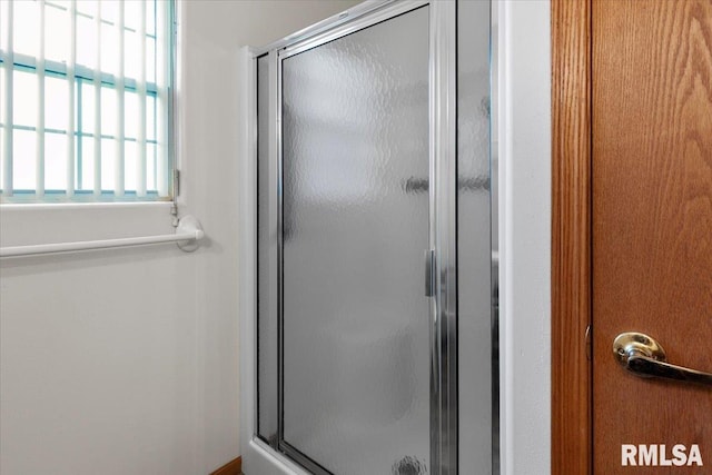 1504 Apache Dr, Marion, IL 62959 - bathroom featuring a stall shower