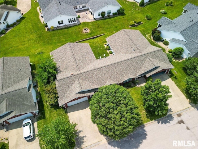 1504 Apache Dr, Marion, IL 62959 - aerial view of residential area