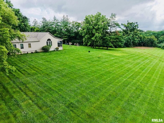 2209 Cedar Hill Rd, West Frankfort, IL 62896 - view of grassy yard