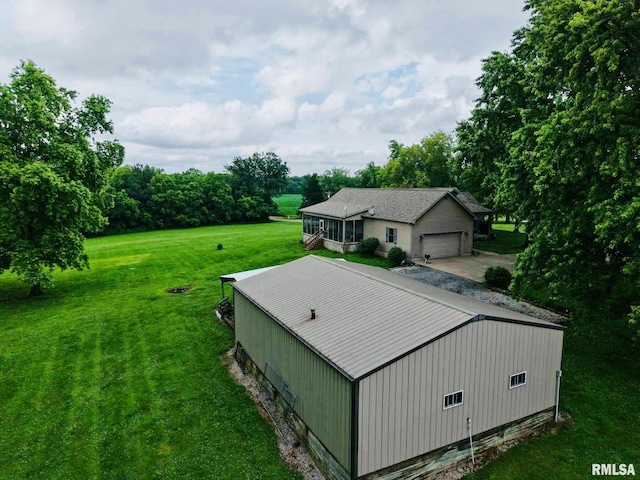 2209 Cedar Hill Rd, West Frankfort, IL 62896 - aerial view of property and surrounding area