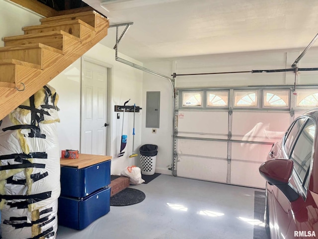 5024 Rosebud Rd, Metropolis, IL 62960 - garage with electric panel