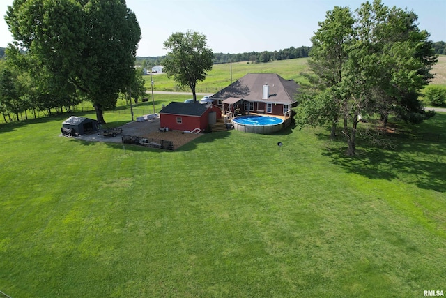 5024 Rosebud Rd, Metropolis, IL 62960 - view from above of property
