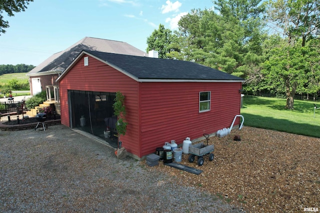 5024 Rosebud Rd, Metropolis, IL 62960 - view of garage