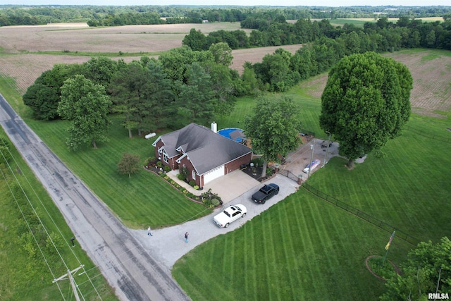 5024 Rosebud Rd, Metropolis, IL 62960 - aerial view of sparsely populated area