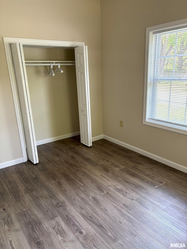 111 Bevard St, Carterville, IL 62918 - unfurnished room featuring dark wood finished floors and baseboards
