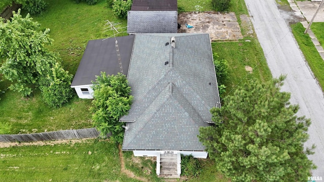 809 Highland St, Benton, IL 62812 - view from above of property