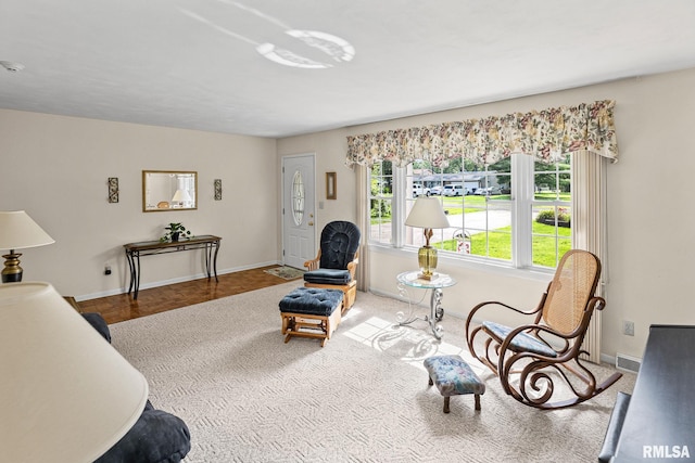 10 Monroe Ave, Salem, IL 62881 - living area with baseboards and carpet