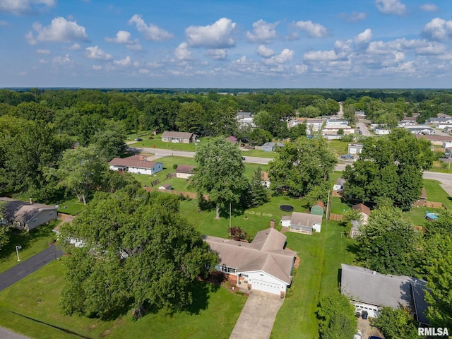 10 Monroe Ave, Salem, IL 62881 - aerial view of residential area