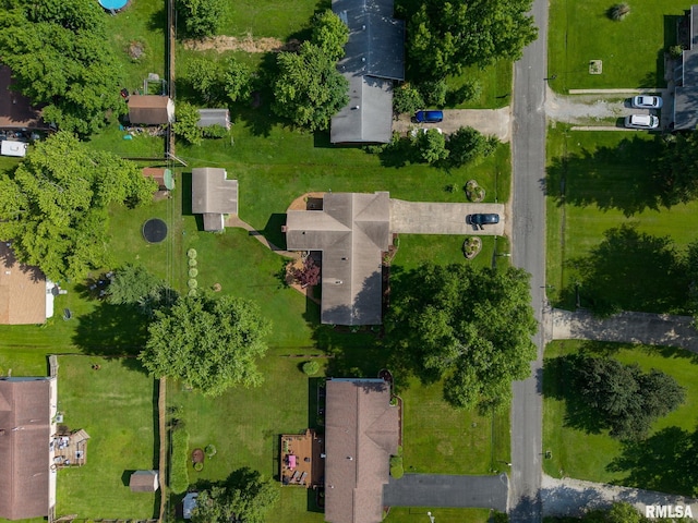 10 Monroe Ave, Salem, IL 62881 - aerial view of property's location