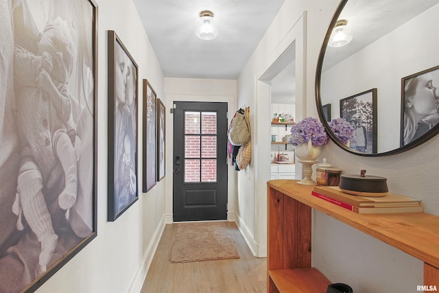 809 Dogwood Ln, Marion, IL 62959 - entrance foyer featuring light wood-style flooring and baseboards