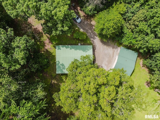 880 State Route 166, Creal Springs, IL 62922 - bird's eye view