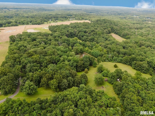 880 State Route 166, Creal Springs, IL 62922 - aerial view of a heavily wooded area
