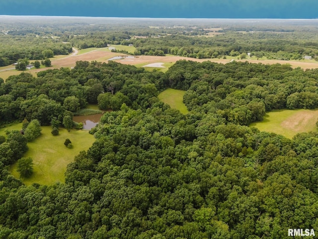 880 State Route 166, Creal Springs, IL 62922 - aerial view of a heavily wooded area