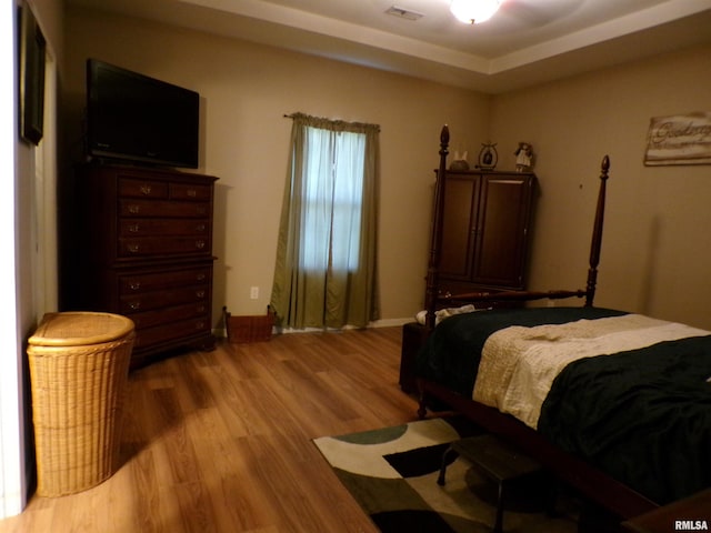 1821 Mark Dr, Sparta, IL 62286 - bedroom featuring wood finished floors