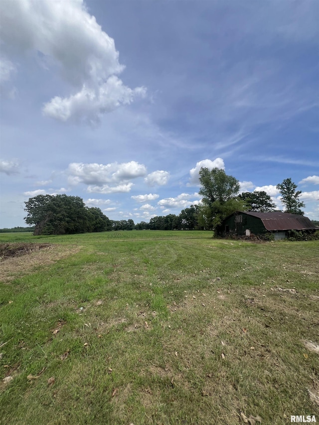 18640 Mount Zion Rd, Benton, IL 62812 - view of grassy yard featuring a view of countryside