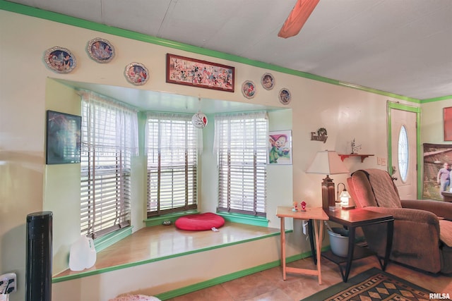 735 Sharp Rd, Anna, IL 62906 - game room featuring tile patterned floors and baseboards