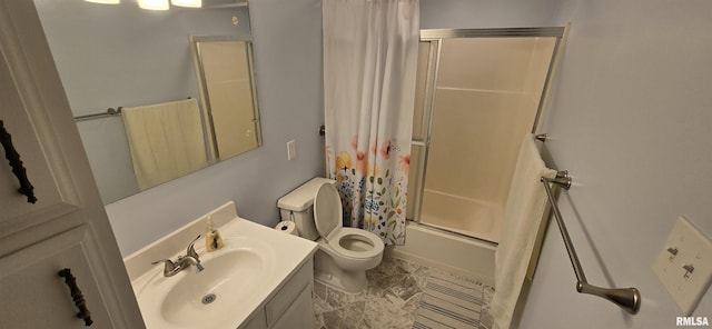 308 Blossom St, Carterville, IL 62918 - bathroom featuring shower / tub combo with curtain and vanity