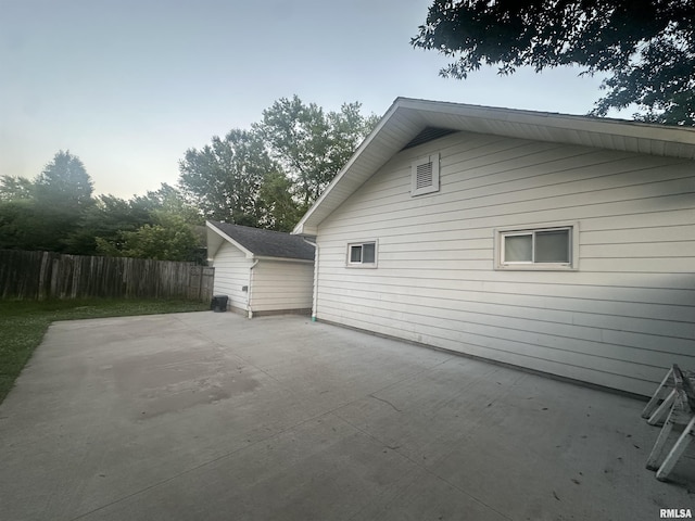 308 Blossom St, Carterville, IL 62918 - view of side of property with a patio area