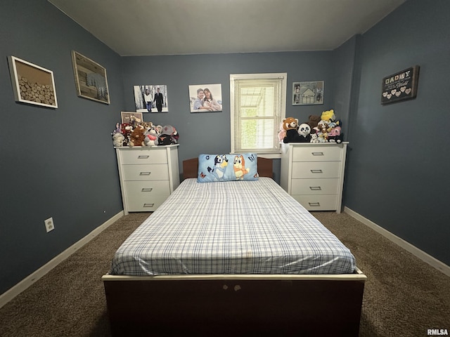 525 N St, Murphysboro, IL 62966 - carpeted bedroom with baseboards
