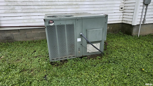 711 Mclean St, Rosiclare, IL 62982 - exterior view of a central AC unit
