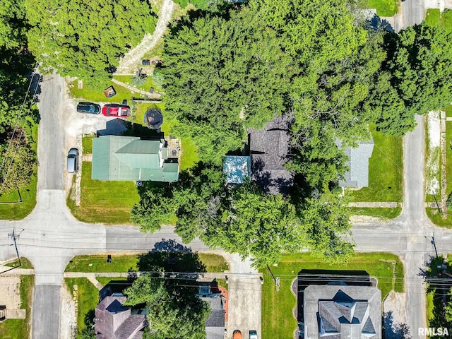 416 S Maple St, Salem, IL 62881 - bird's eye view