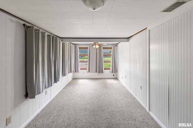 326 N Indiana St, Salem, IL 62881 - carpeted spare room with ceiling fan