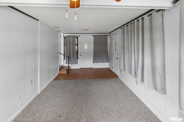 326 N Indiana St, Salem, IL 62881 - below grade area featuring carpet flooring