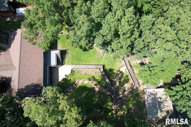 12299 Pebble Point Rd, Marion, IL 62959 - aerial overview of property's location